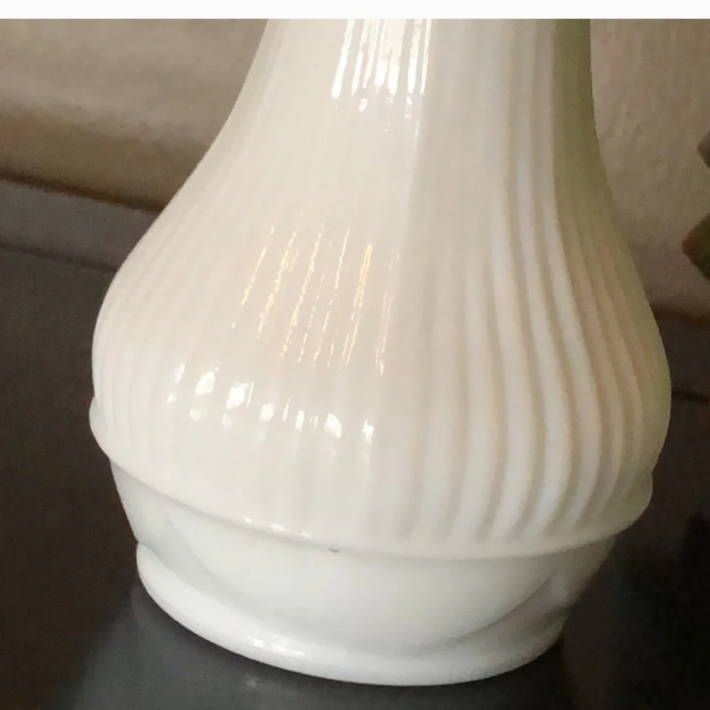 Vintage 2 Randall Glass Vases -White-EUC - Picture 7 of 13